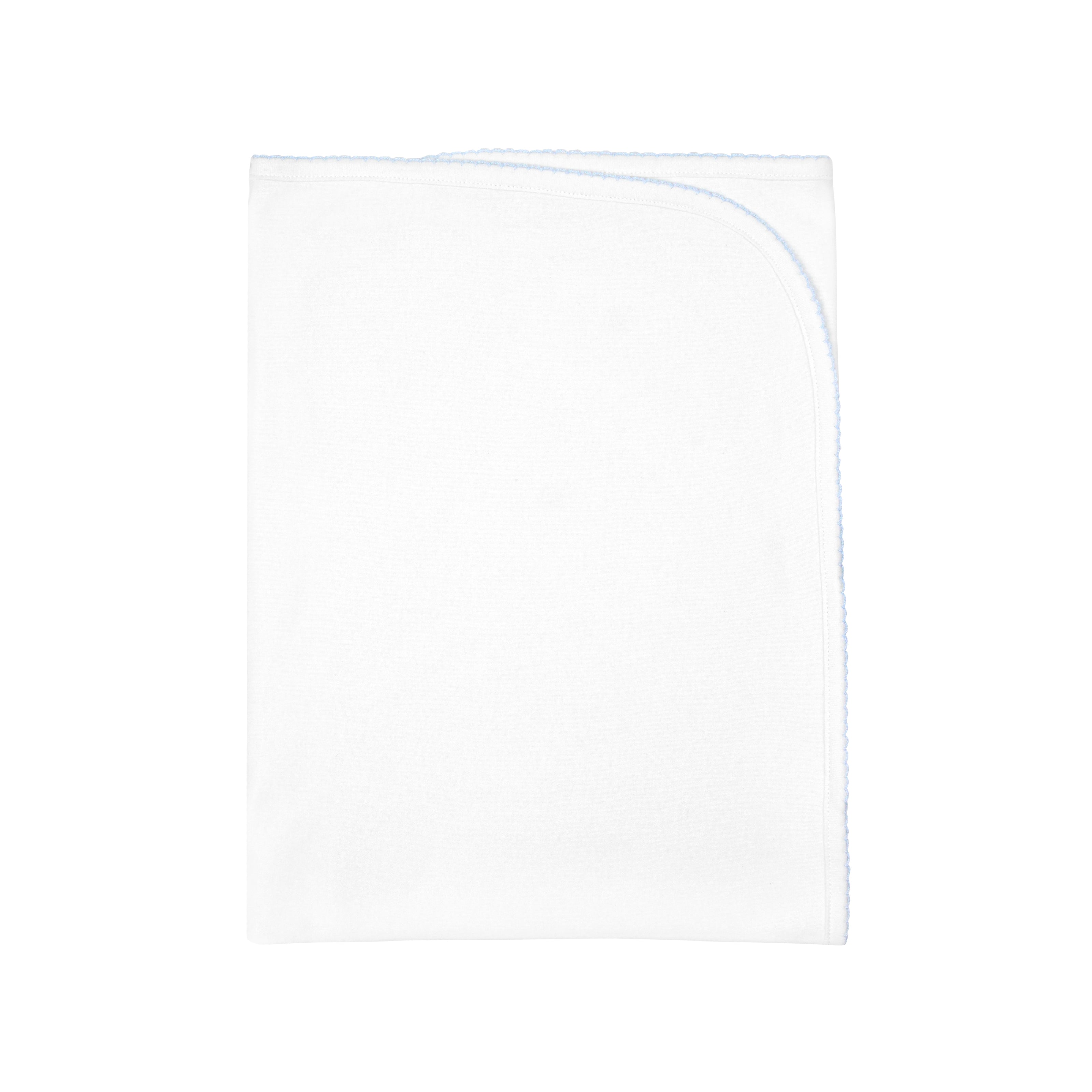  Soft essential baby boy blanket crafted in high-quality Peruvian Pima cotton — minimal, breathable, and gentle for newborn skin.
