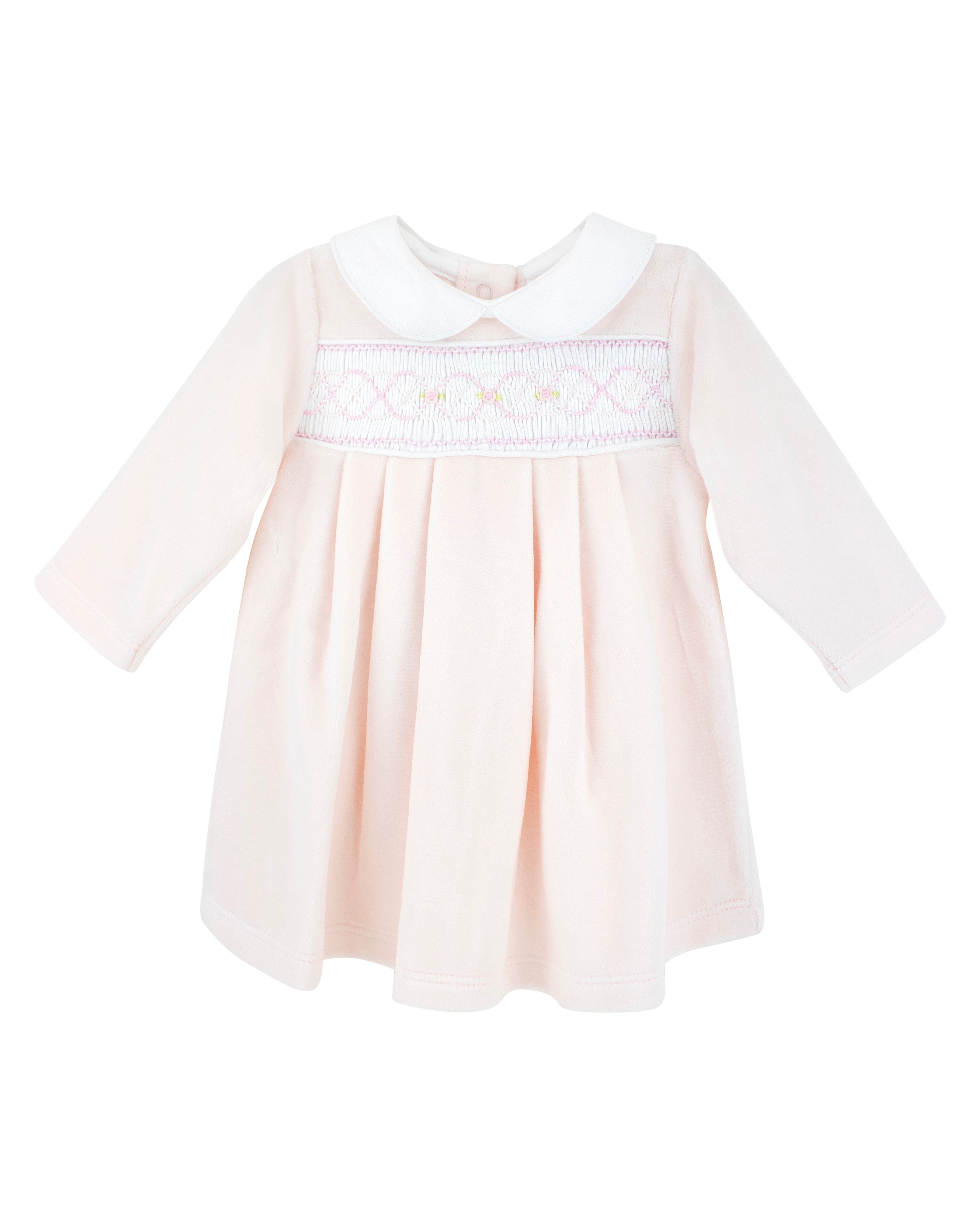 Smock Velour Collection Dress Smock Velour Collection Dress