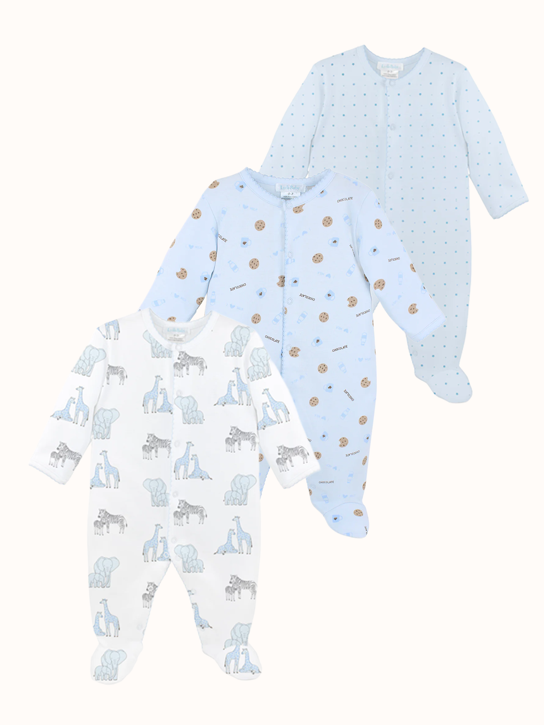 Bundle Three Footies – Prints