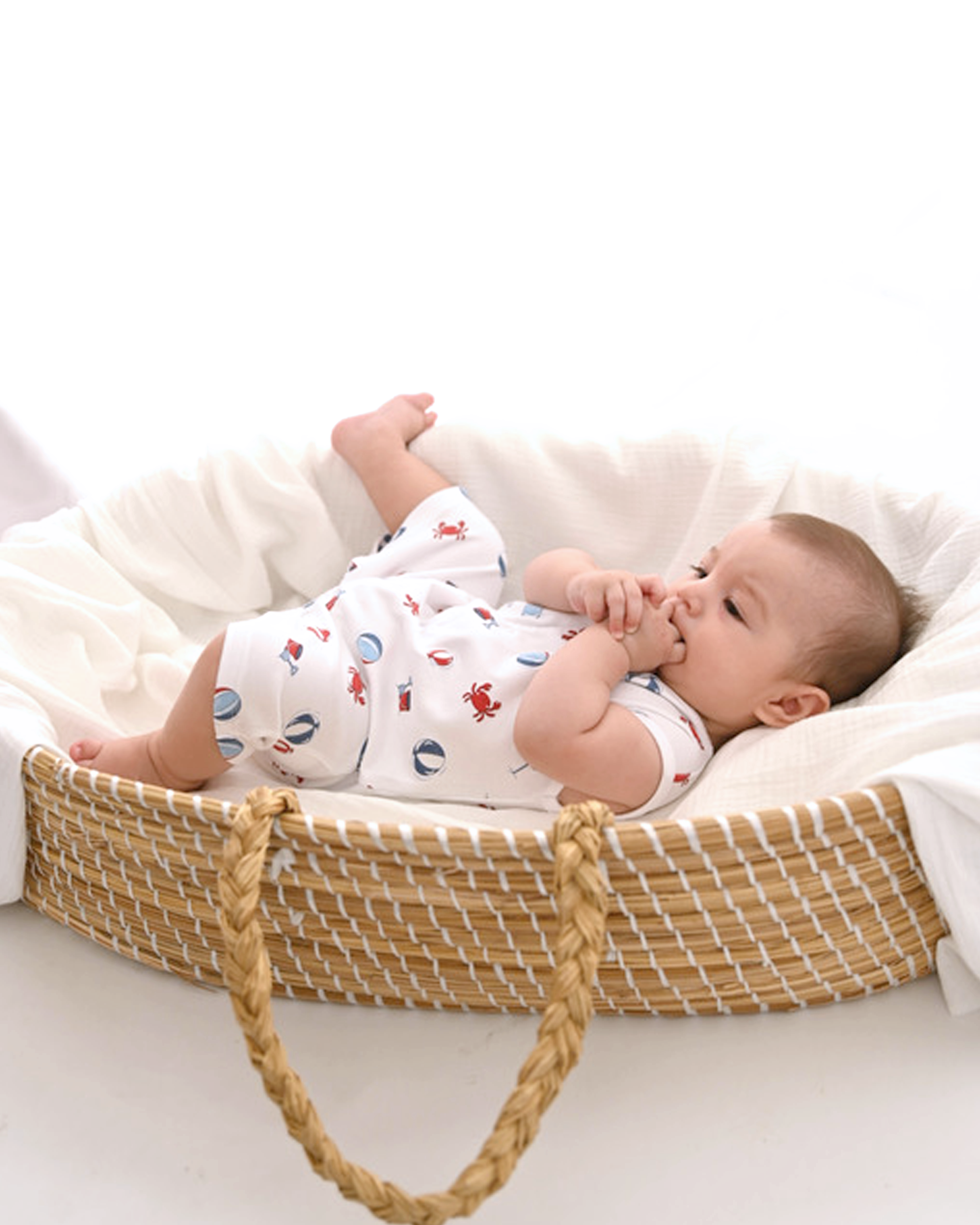 Summer Vibes Printed Romper | Baby Boy
