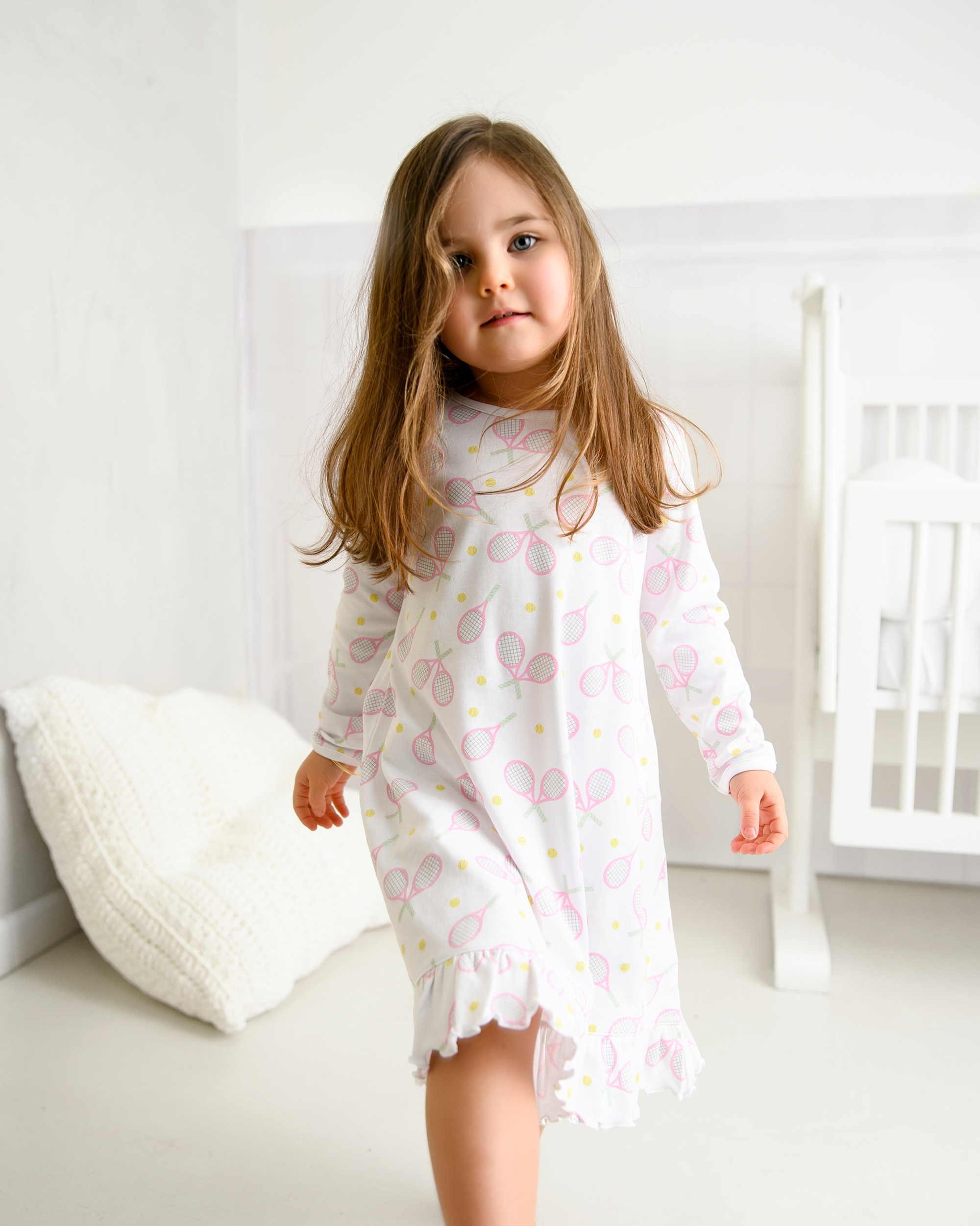 Game, set, match Printed Dress | Girl