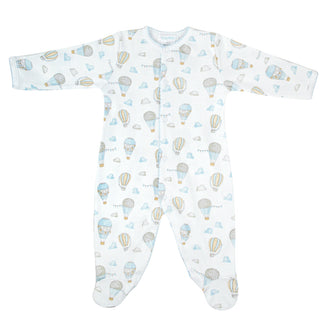 Fly Away Printed  Footie    | Baby Boy