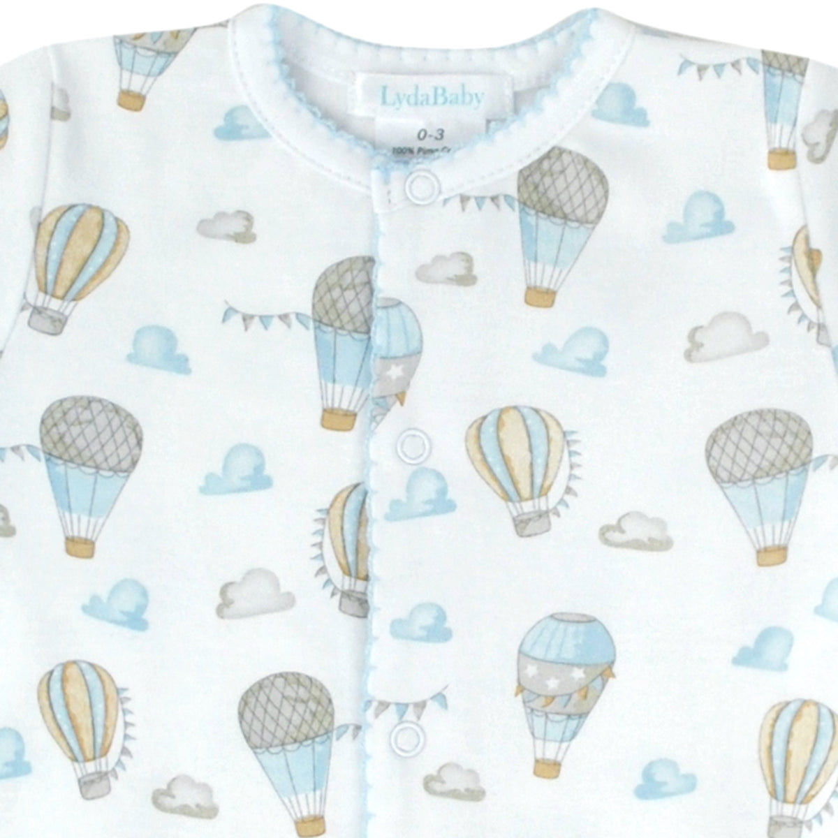 Fly Away Printed  Footie    | Baby Boy