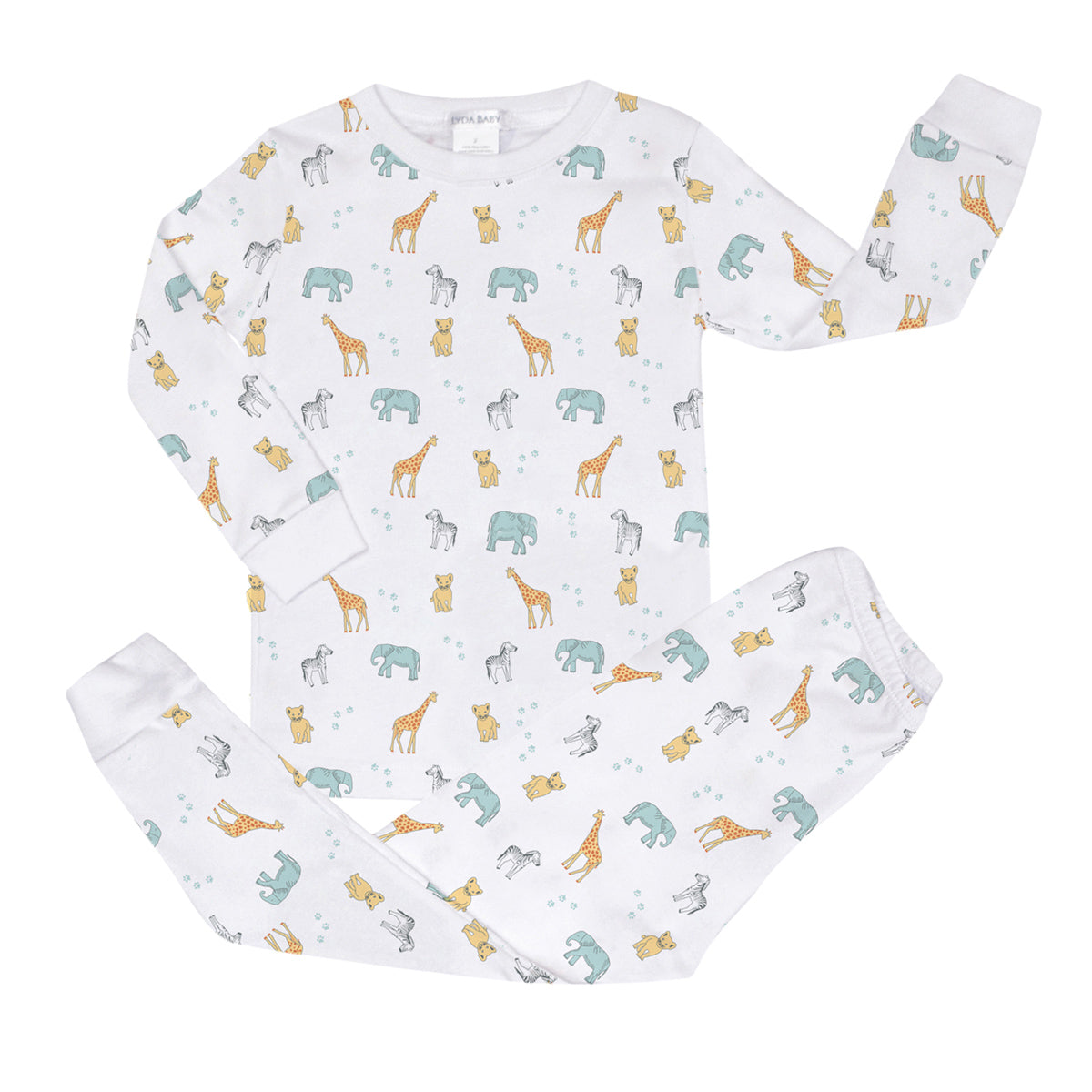 PIMA COTTON Safari Animals Printed pajama | Unisex