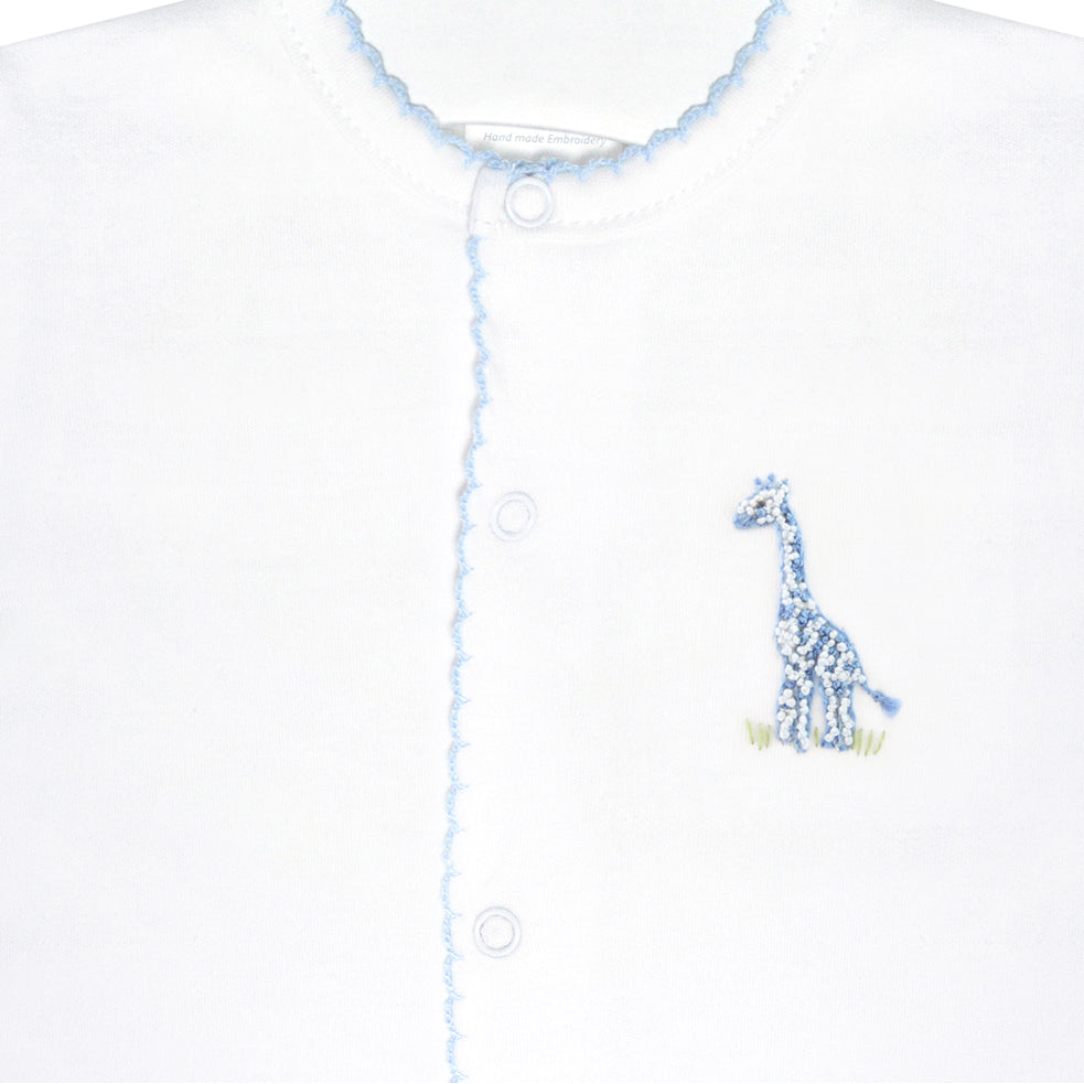 Safari Lightblue Animals Embroidery Converter | Baby Boy
